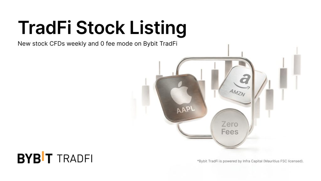 Bybit TradFi Stock Festival Announces Trading Competition With 100,000 USDT Prize Pool