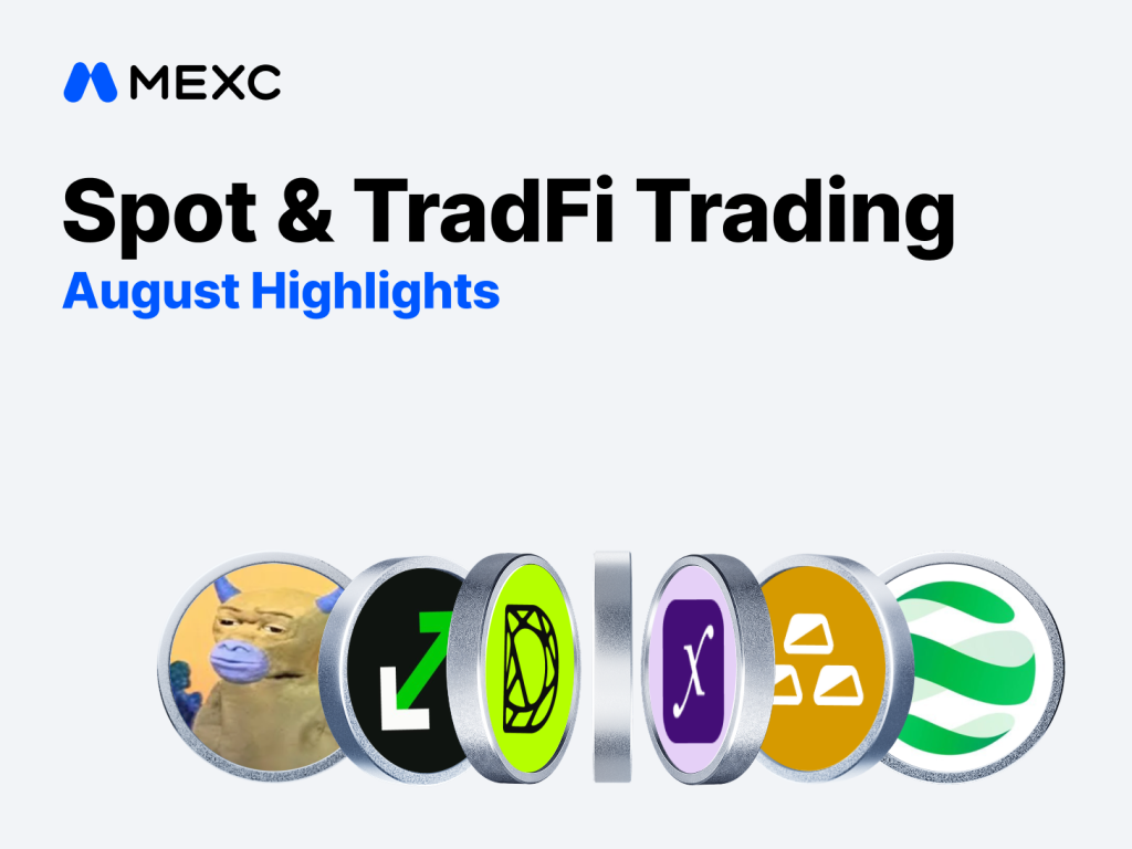 MEXC Reports 21% MoM Growth in New-Token Traders and 31% Increase in Tokenized Stock Trading Volume in August MEXC Reports 21% MoM Growth in New-Token Traders and 31% Increase in Tokenized Stock Trading Volume in August