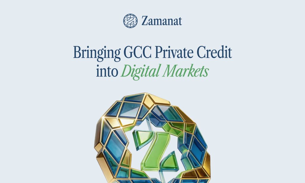 Zamanat Targets GCC’s $250 Billion SME Financing Gap With Up to $100 Million Tokenized Private Credit Fund Zamanat Targets GCC’s $250 Billion SME Financing Gap With Up to $100 Million Tokenized Private Credit Fund